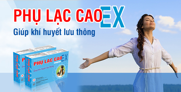 đau bụng kinh Phụ Lạc Cao EX