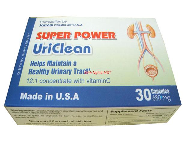 thuốc Super Power Uriclean