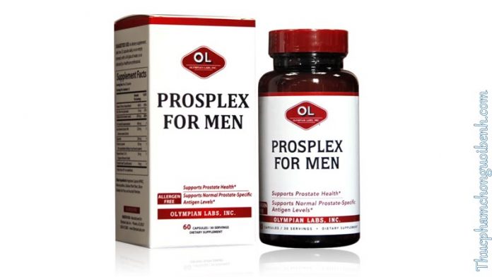 Prosplex For Men - Hỗ trợ điều trị phì đại tiền liệt tuyến có tốt không? Giá bao nhiêu? Mua ở đâu?