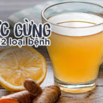 nước gừng chữa bệnh