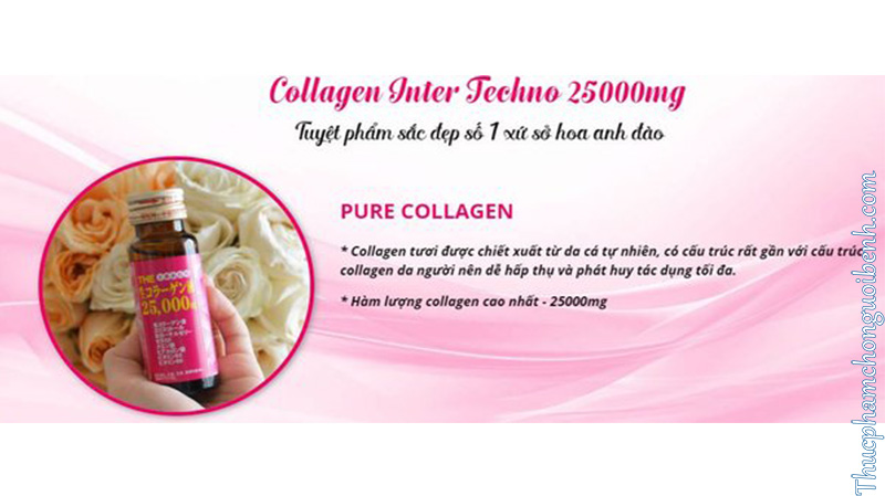 nước uống collagen inter techno có tốt không